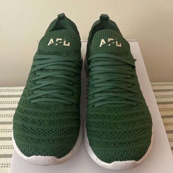 Mint condition APL dark green sneakers - Picture 2 of 6